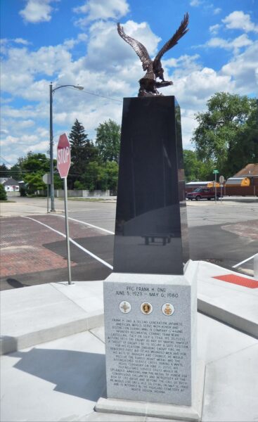 PFC FRANK H. ONO MEDAL OF HONOR WAR MEMORIAL