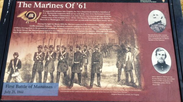 THE MARINES OF ’61 WAR MEMORIAL PANEL