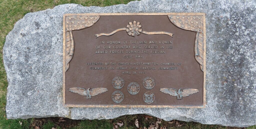 NORTHAMPTON PERSIAN GULF WAR MEMORIAL