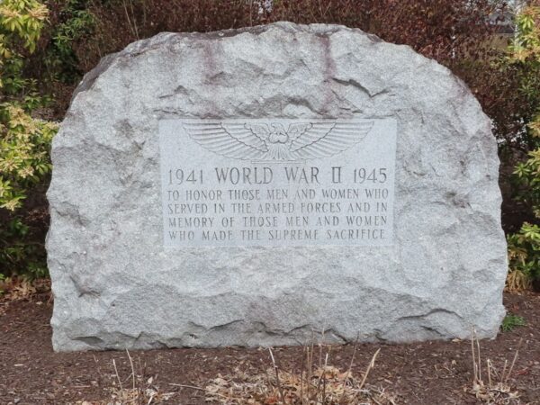 SOUTH HADLEY WORLD WAR II MEMORIAL