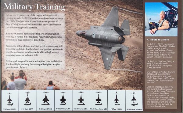 MILITARY TRAINING WAR MEMORIAL PANEL