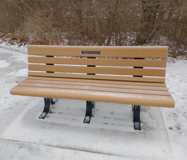 AMERICAN REVOLUTION WAR MEMORIAL BENCH