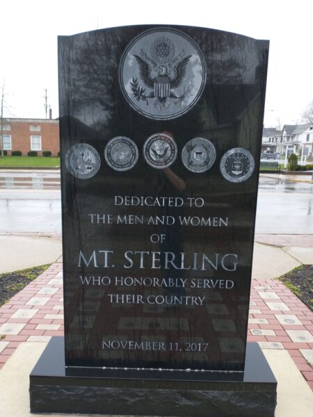 MT. STERLING VETERANS MEMORIAL