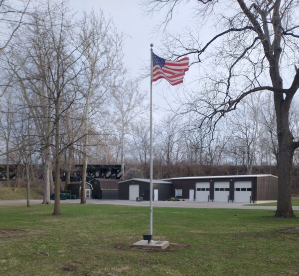 HARRISON SMITH PARK ALL VETERANS MEMORIAL FLAGPOLE