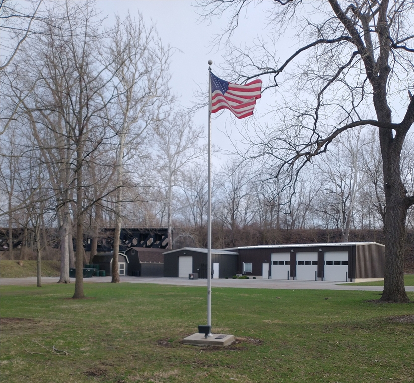 HARRISON SMITH PARK ALL VETERANS MEMORIAL FLAGPOLE