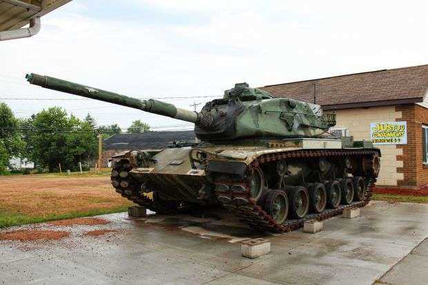 VFW POST 2227 M60A3 MEMORIAL TANK