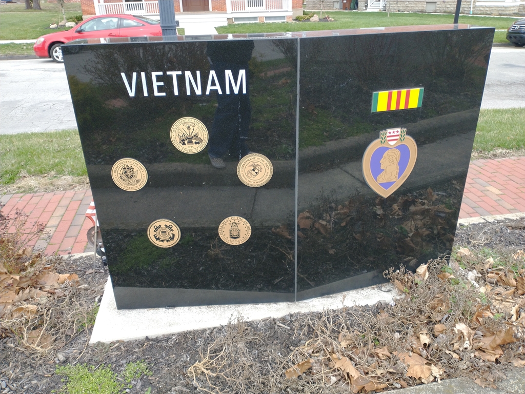 SENECA COUNTY VIETNAM VETERANS MEMORIAL BACK