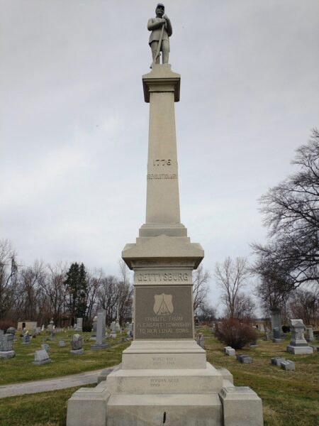 PLEASANT TOWNSHI[P WAR VETERANS MEMORIAL
