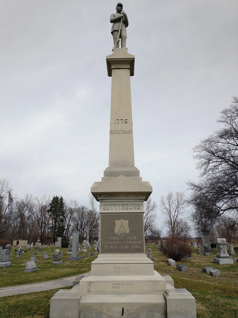 PLEASANT TOWNSHI[P WAR VETERANS MEMORIAL