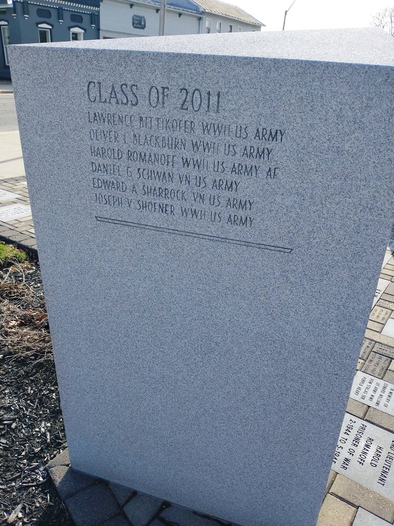 CRAWFORD COUNTY VETERANS CLASS OF MEMORIAL SIDE C