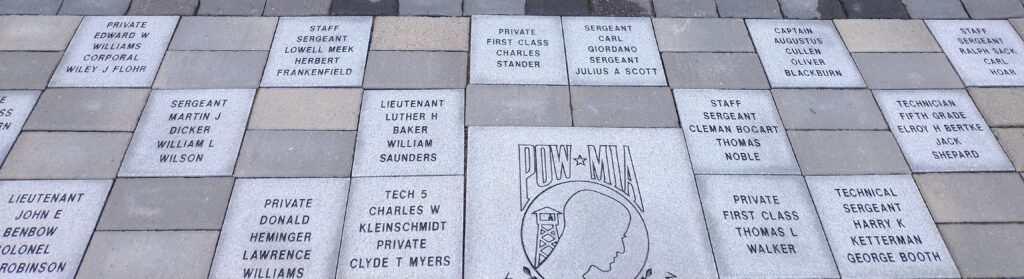 CRAWFORD COUNTY WAR MEMORIAL PAVER
