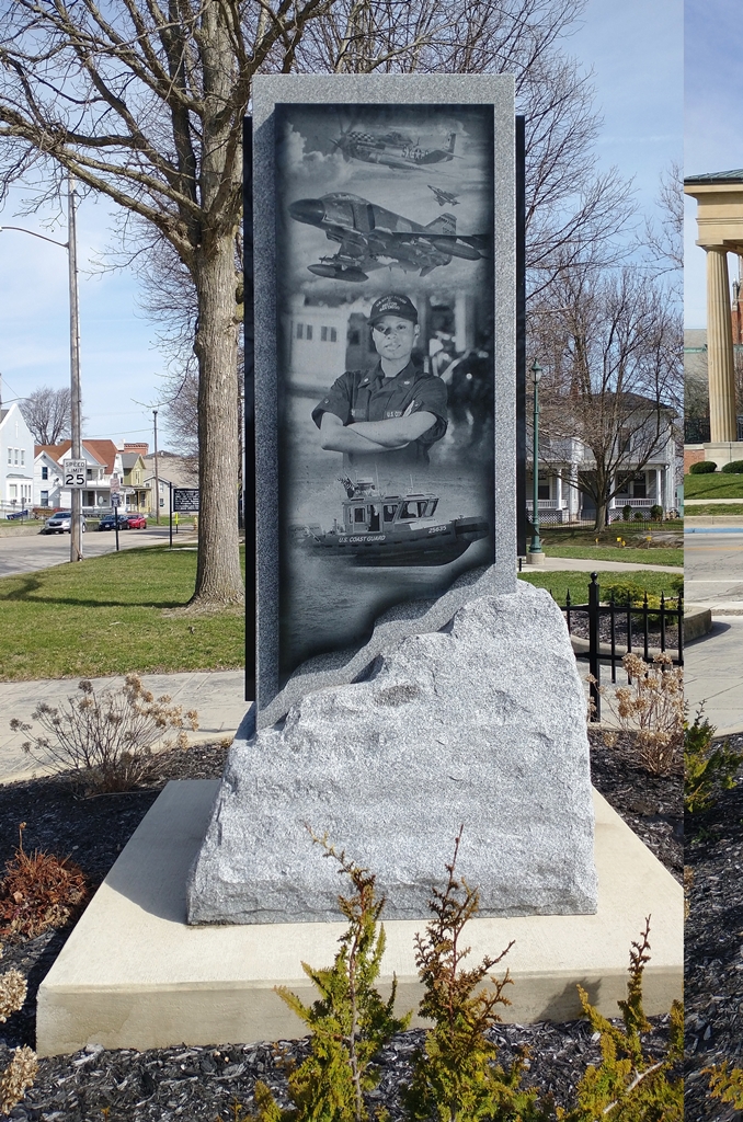 SANDUSKY COUNTY WAR MEMORIAL STONE B