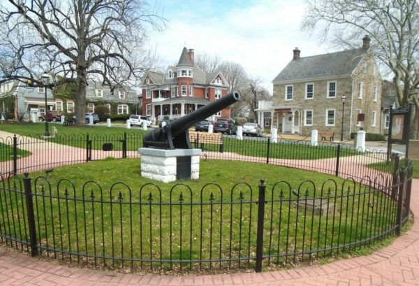 153RD PENNSYLVANIA VOLUNTEER INFANTRY REGIMENT MEMORIAL CANNON