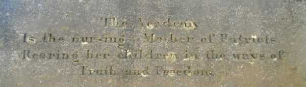 SONS OF NAZARETH HALL CIVIL WAR MEMORIAL STONE F