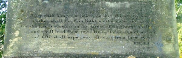 SONS OF NAZARETH HALL CIVIL WAR MEMORIAL STONE E