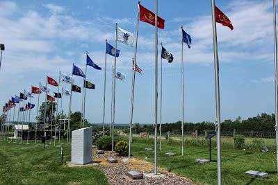 WISCONSIN VETERANS TRIBUTE FLAG POLES MEMORIAL