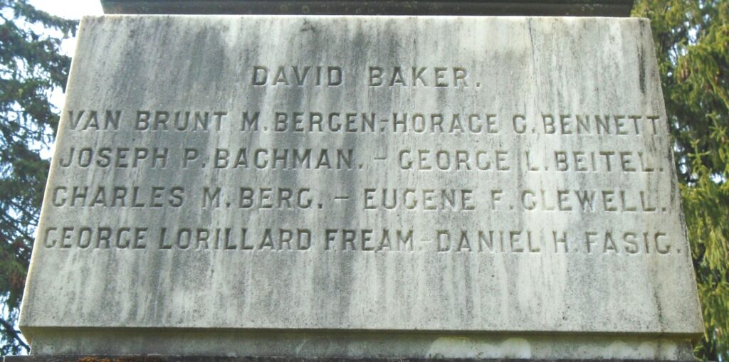 SONS OF NAZARETH HALL CIVIL WAR MEMORIAL STONE B