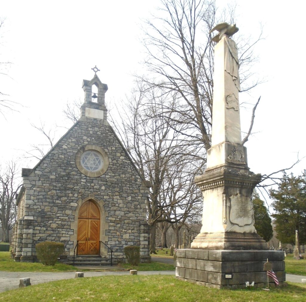 REVOLUTIONARY SOLDIER GEORGE TAYLOR WAR MEMORIAL