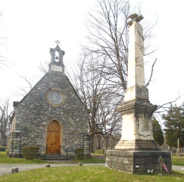 REVOLUTIONARY SOLDIER GEORGE TAYLOR WAR MEMORIAL