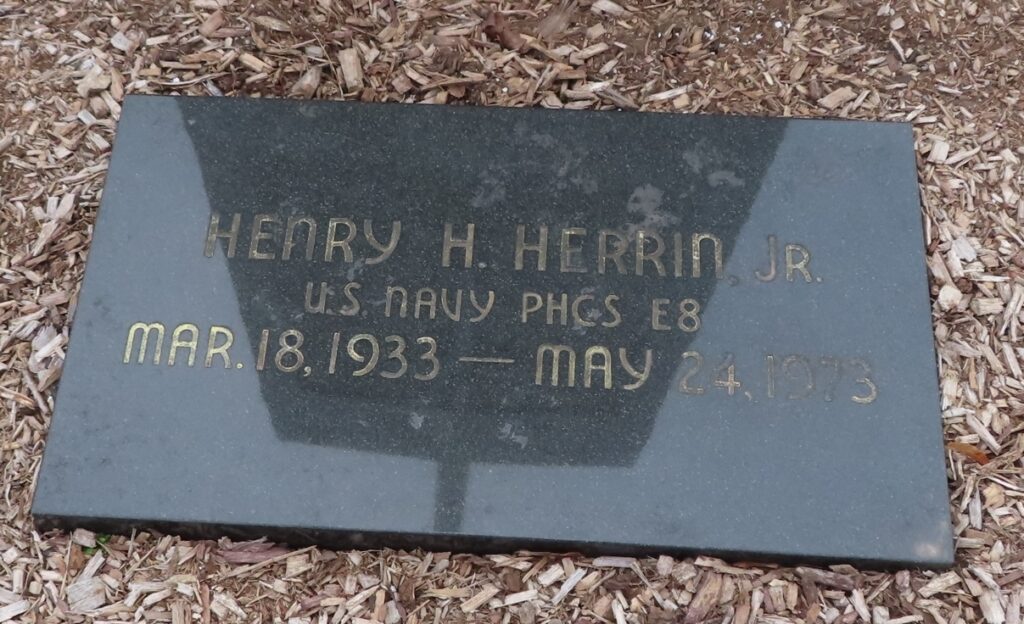 HENRY H. HERRIN, JR. MEMORIAL TABLET