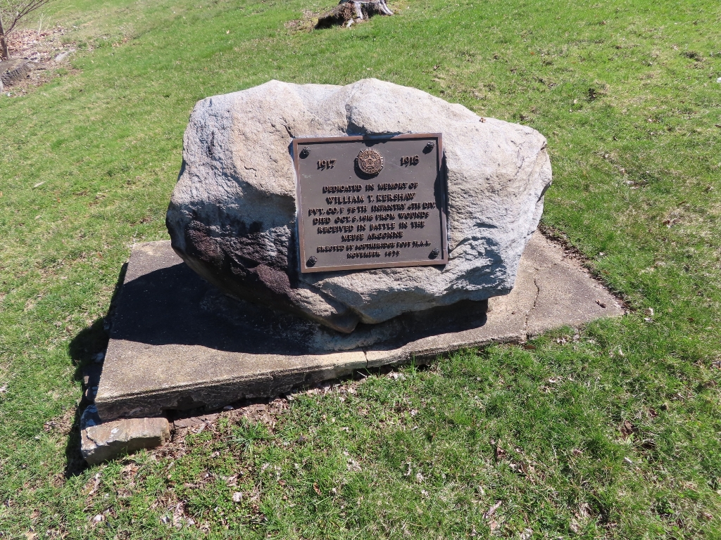 WILLIAM T. KERSHAW WAR MEMORIAL