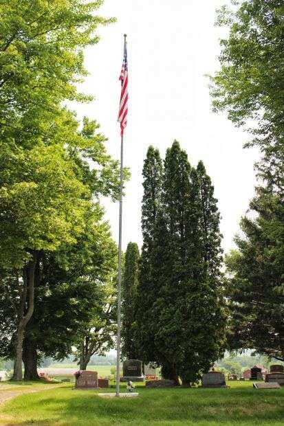 EDSON UNION CEMETERY MEMORIAL FLAG POLE