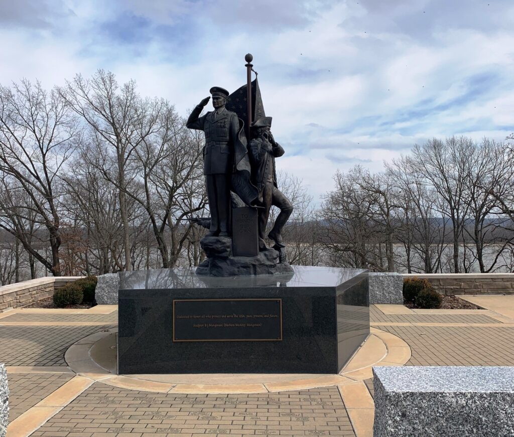 DEDICATED TO HONOR ALL WHO PROTECT AND SERVE THE USA MEMORIAL