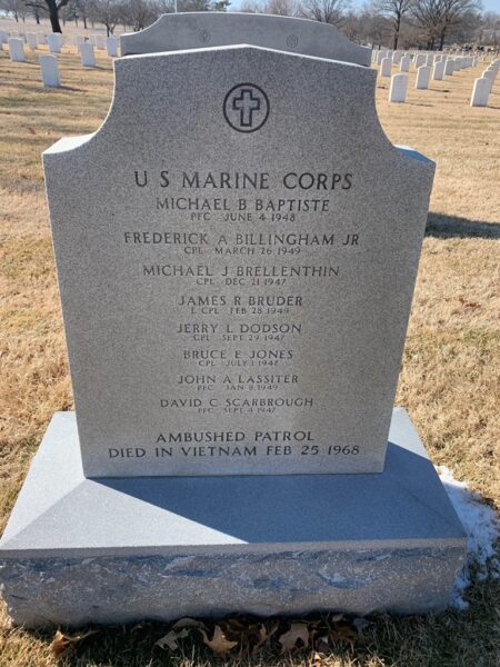 US MARINE CORPS AMBUSHED PATROL WAR MEMORIAL