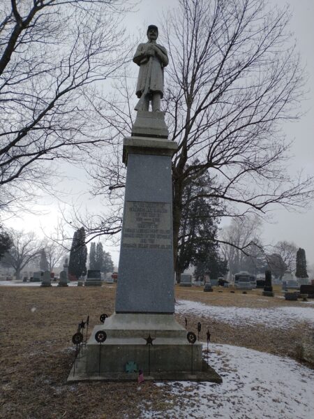 HIRAM LOUDEN POST N. 155 G.A.R. WAR MEMORIAL