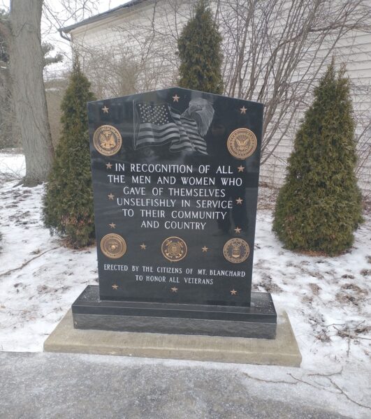 MT. BLANCHARD ALL VETERANS MEMORIAL