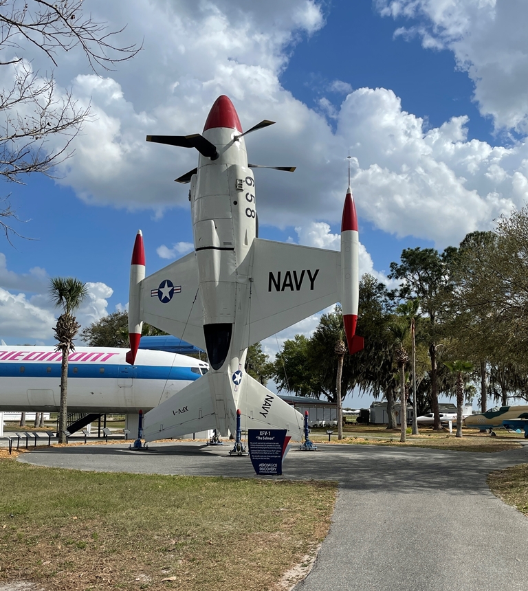 XFV-1 “THE SALMON” MEMORIAL AIRCRAFT
