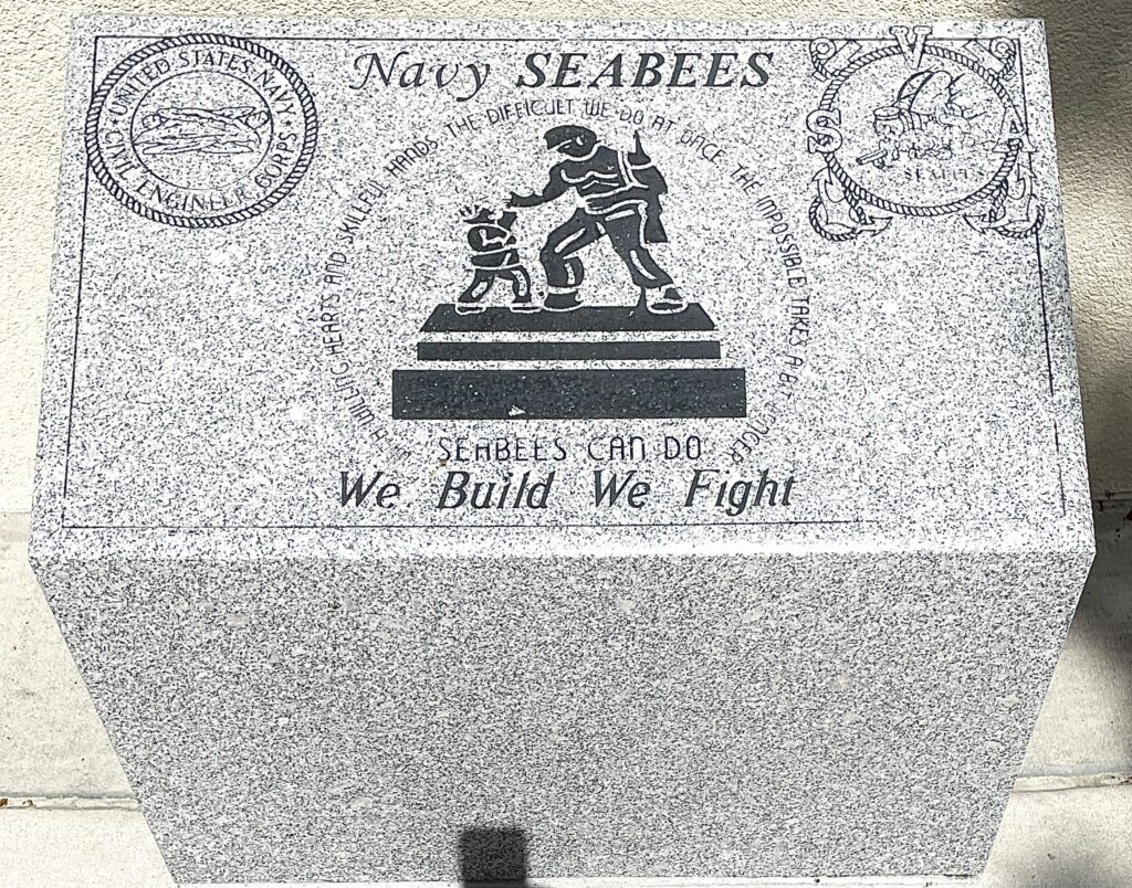 NAVY SEABEES WAR MEMORIAL