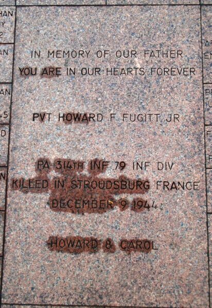 WASHINGTON, PA VETERANS WALKWAY MEMORIAL PAVER