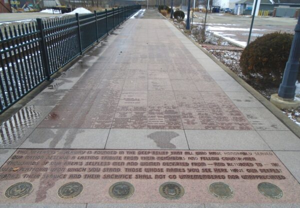 WASHINGTON, PA VETERANS WALKWAY
