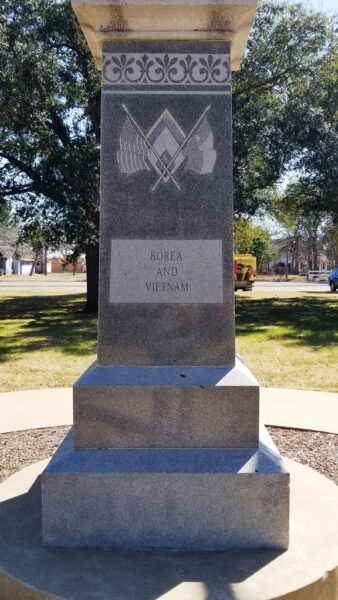 MEDINA COUNTY WAR MEMORIAL BACK