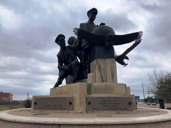 GRAPEVINE SEPTEMBER 11, 2001 FLIGHTS MEMORIAL SIDE B