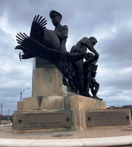 GRAPEVINE SEPTEMBER 11, 2001 FLIGHTS MEMORIAL SIDE A