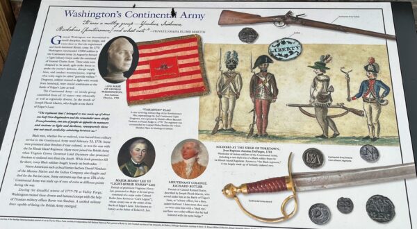 WASHINGTON’S CONTINENTAL ARMY WAR MEMORIAL PANEL