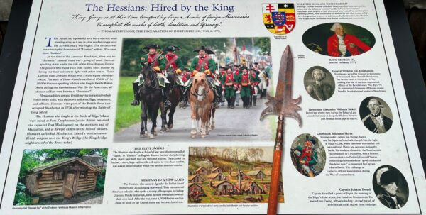 THE HESSIANS: HIRED BY THE KING MEMORIAL PANEL