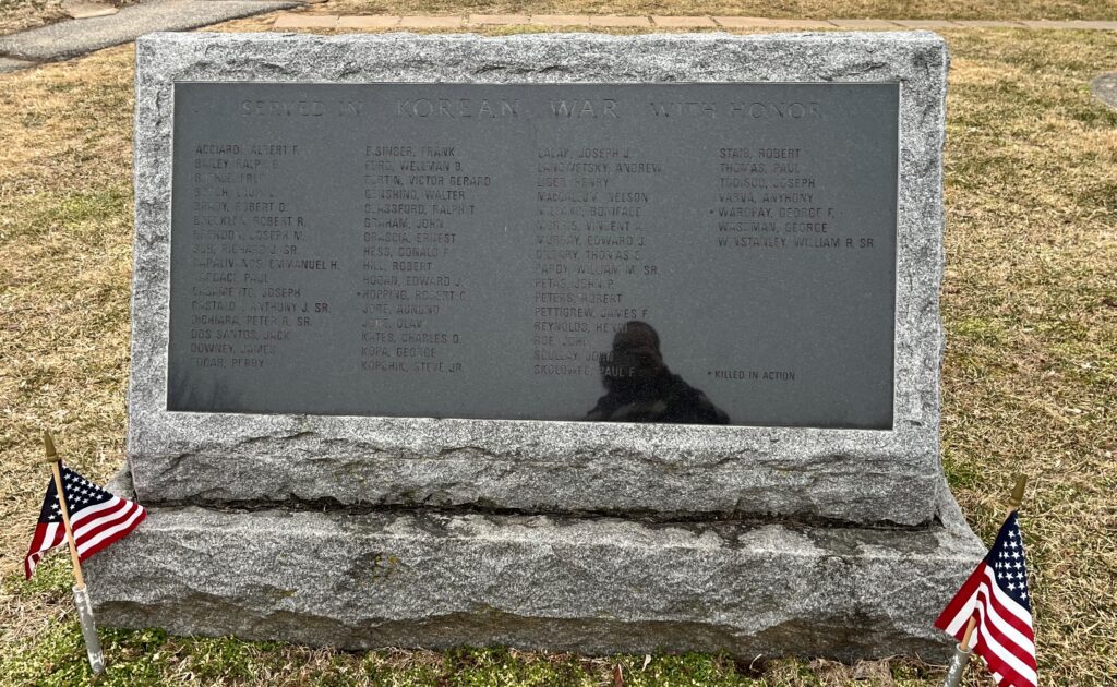 HASTINGS ON HUDSON KOREAN WAR MEMORIAL