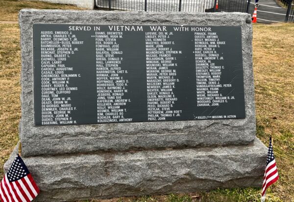 HASTINGS ON HUDSON VIETNAM WAR MEMORIAL