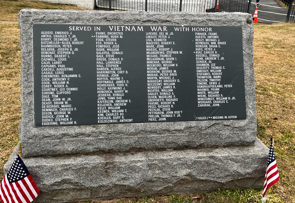 HASTINGS ON HUDSON VIETNAM WAR MEMORIAL