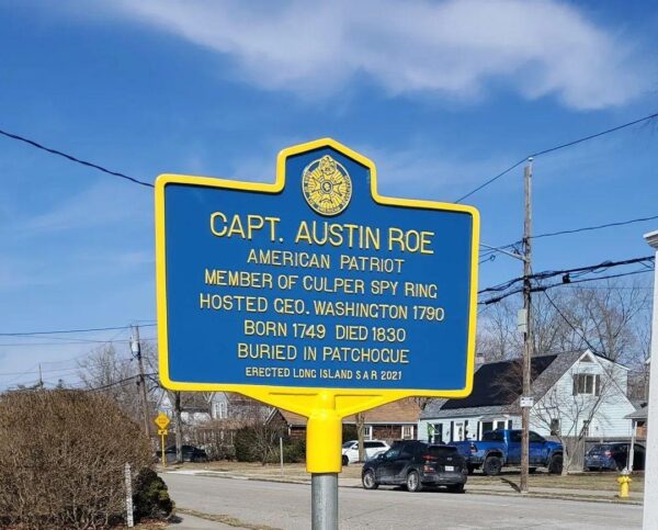 CAPT. AUSTIN ROSE REVOLUTIONARY WAR MEMORIAL MARKER