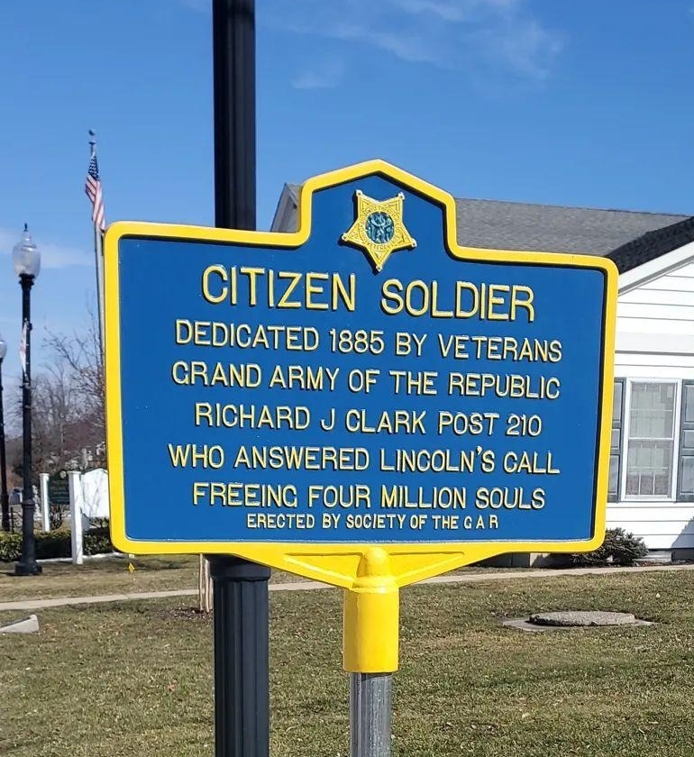 CITIZEN SOLDIER WAR MEMORIAL MARKER