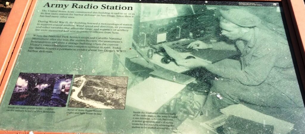 ARMY RADIO STATION WAR MEMORIAL PANEL