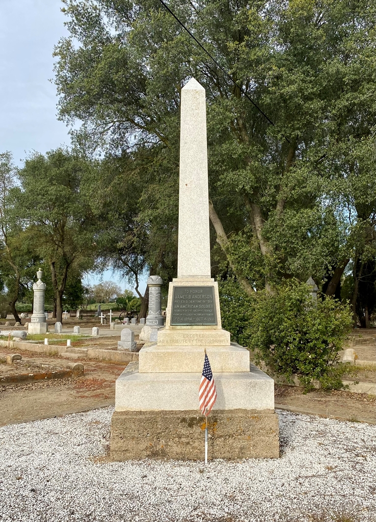 JAMES B. ANDERSON AN AMERICAN SOLDIER WAR MEMORIAL
