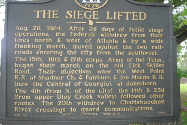THE SIEGE LIFTED WAR MEMORIAL MARKER