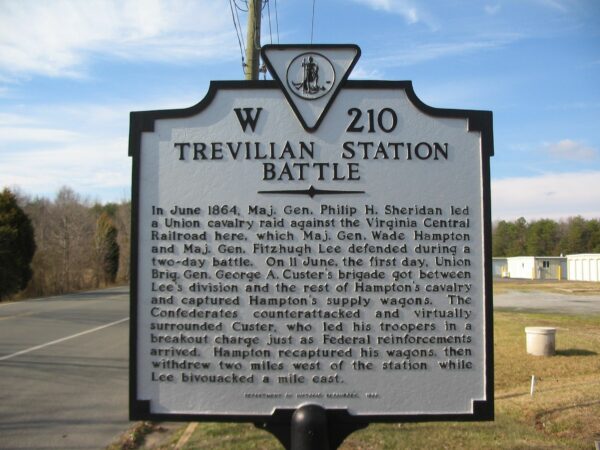 TREVILIAN STATION BATTLE MEMORIAL MARKER II