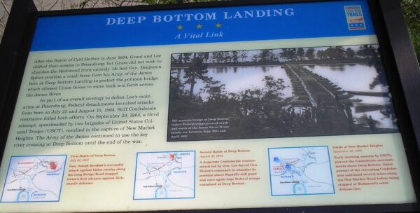 DEEP BOTTOM LANDING WAR MEMORIAL PANEL