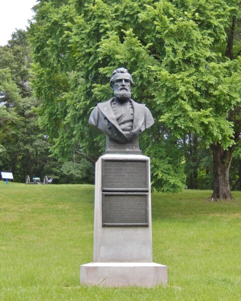 MARCELLUS M. CROCKER WAR MEMORIAL BUST